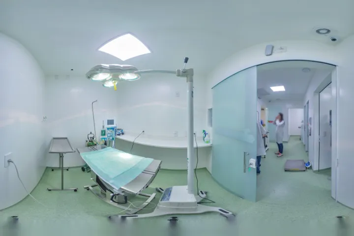 Centro cirúrgico do Hospital Veterinário Amizade